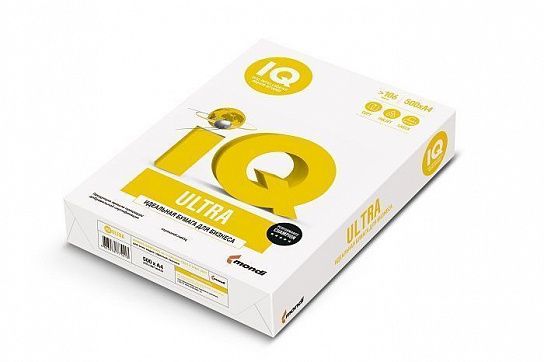 Бумага IQ ULTRA 500 л. 80 г/м2 А4 марка А