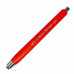 Карандаш цанговый KOH-I-NOOR VERSATIL, 5,6 мм, F, цвет корпуса красный