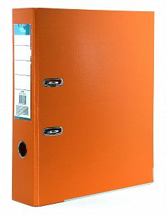 Папка-регистратор STANGER 75 мм двухстороннее покрытие PVC, оранжевая