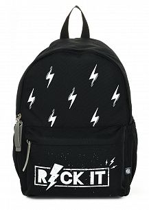 Рюкзак Schoolformat Rock it, модель SOFT, мягкий каркас, односекционный, 38х28х16 см, 15 л, для девочек