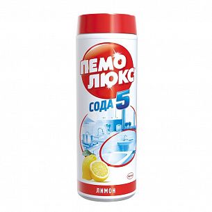 Чистящий порошок ПЕМОЛЮКС Лимон 480 г