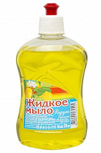 Мыло жидкое РАДУГА лимон увлажн. 500 мл флакон пуш-пул