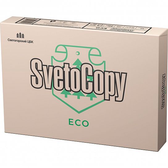 Бумага SVETOCOPY ECO 500 л. 80 г/м2 А4 марка С