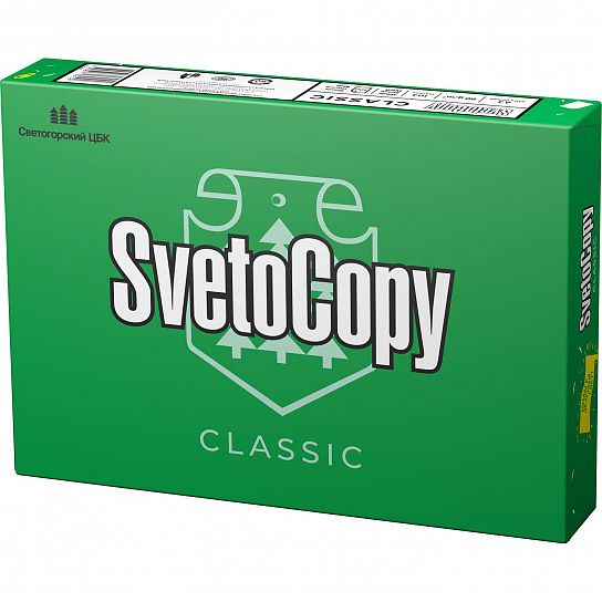 Бумага Svetocopy CLASSIC 500 л. 80 г/м2 А4 марка С