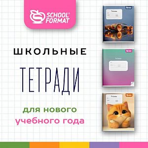 Обновили школьный каталог: тетради Schoolformat в наличии!